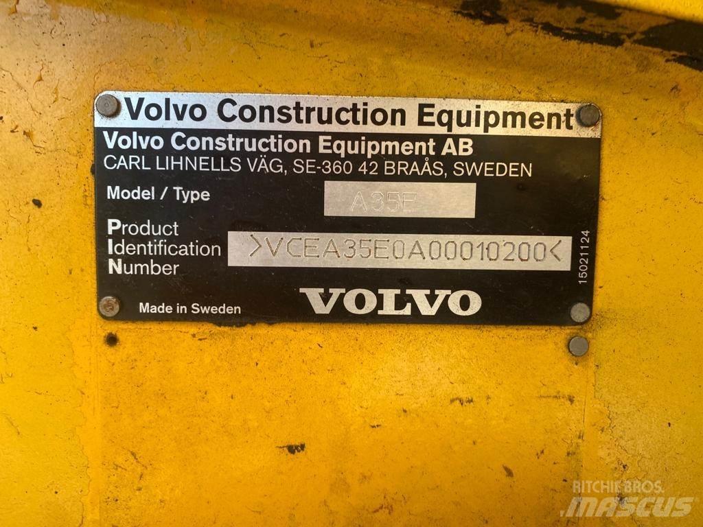Volvo A35E Kloubové dempry