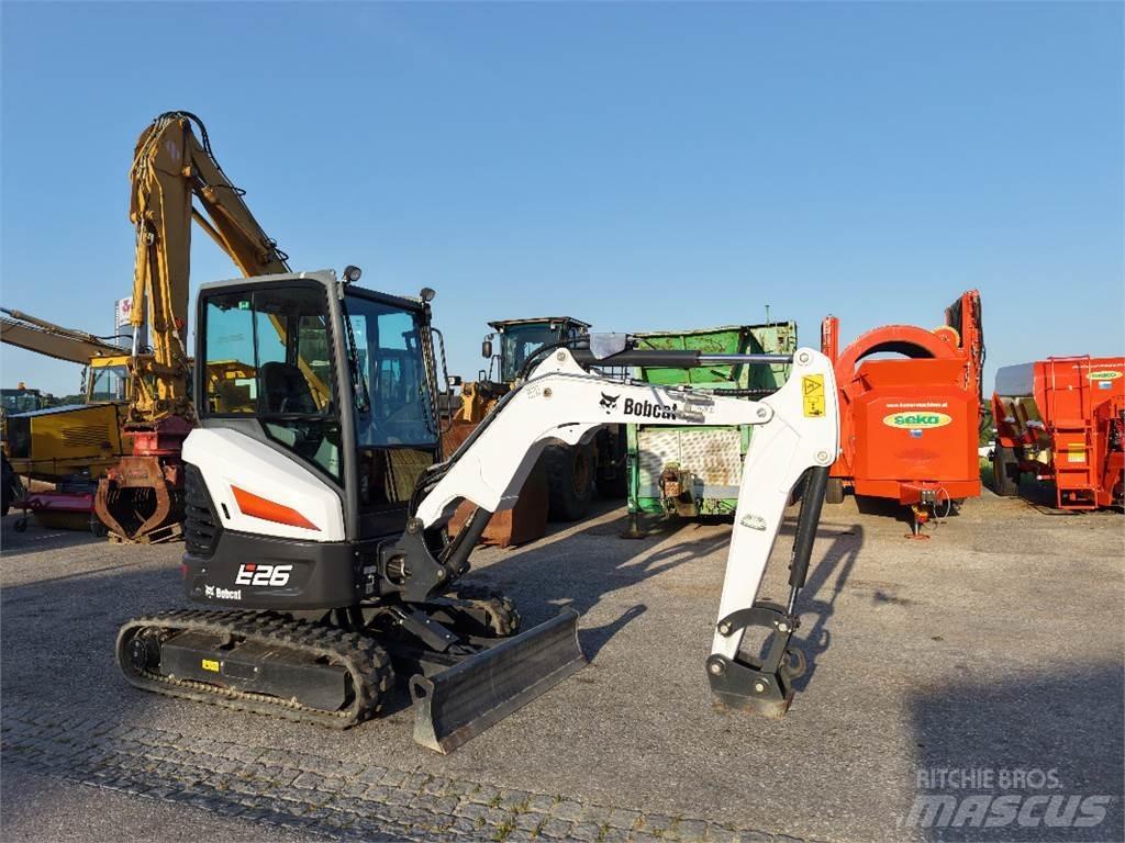 Bobcat E26 Mini rýpadla < 7t