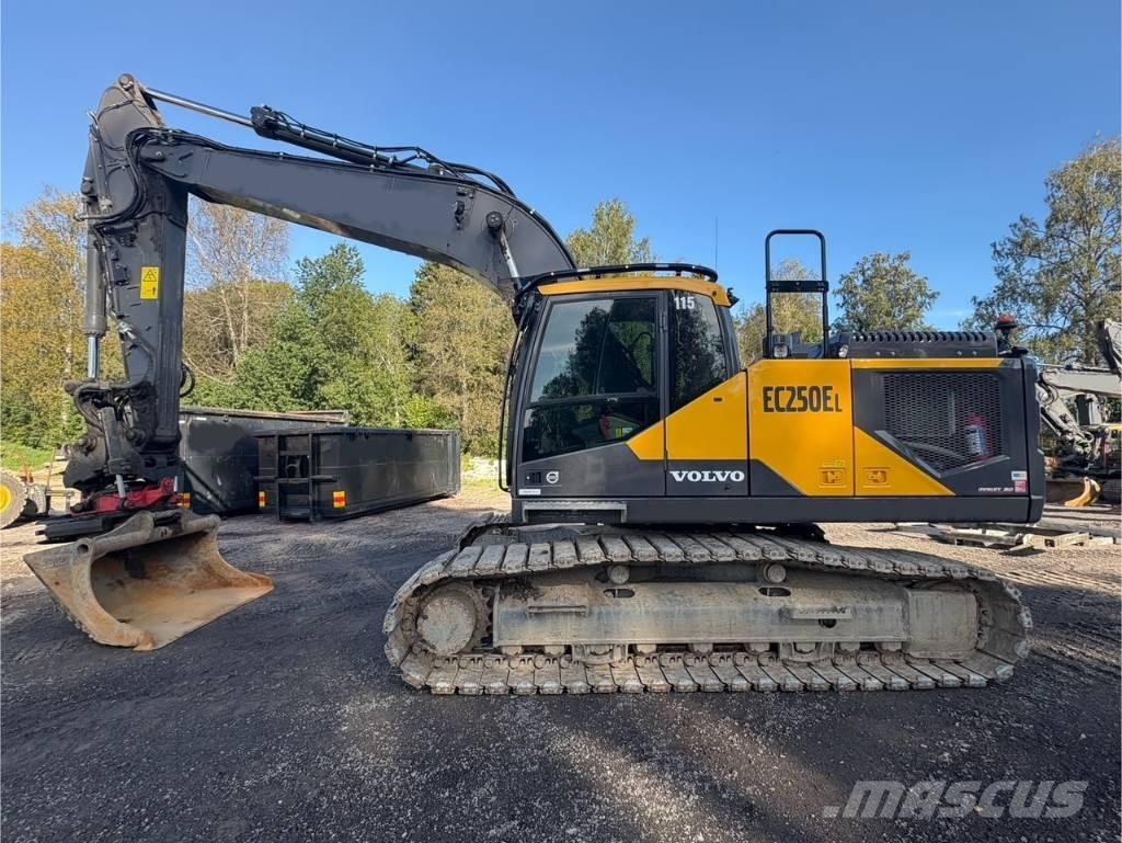 Volvo EC250 EL Pásová rýpadla