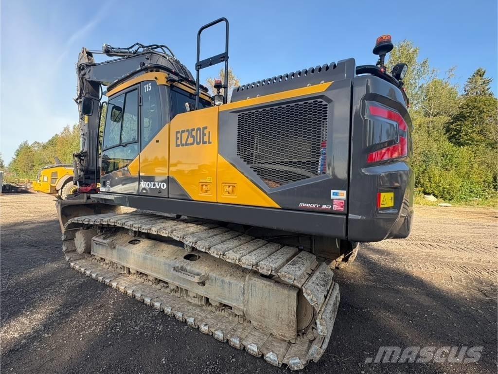 Volvo EC250 EL Pásová rýpadla