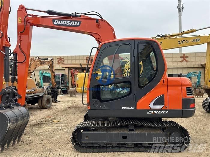 Doosan DX 80 Mini rýpadla < 7t