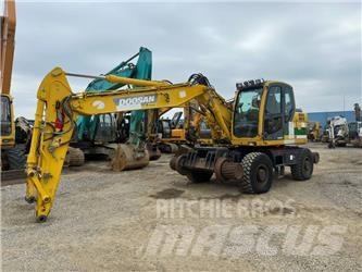 Doosan DX 160 WR Kolová rýpadla