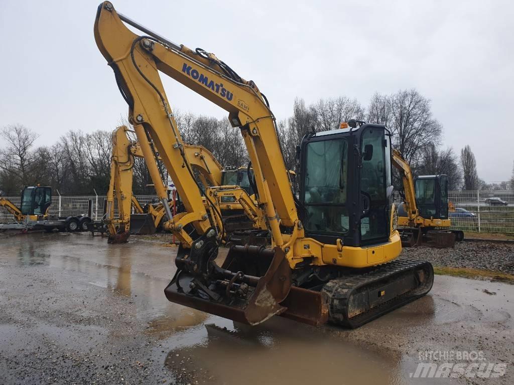 Komatsu PC55MR-5 Mini rýpadla < 7t