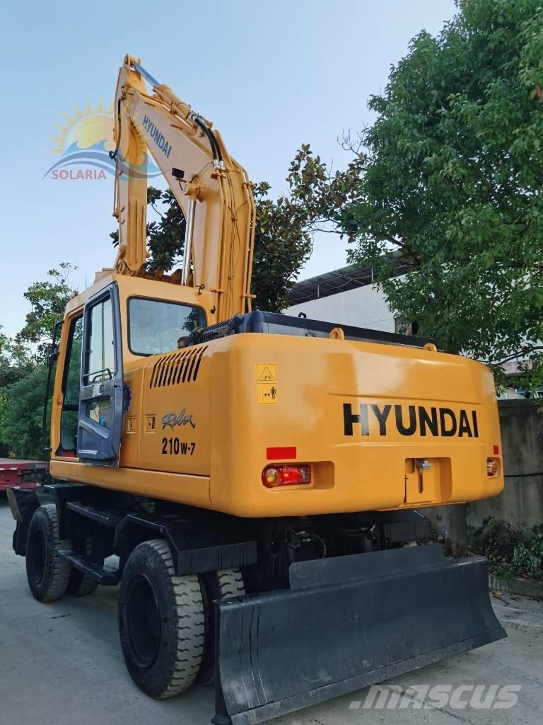 Hyundai robex 210w-7 Kolová rýpadla