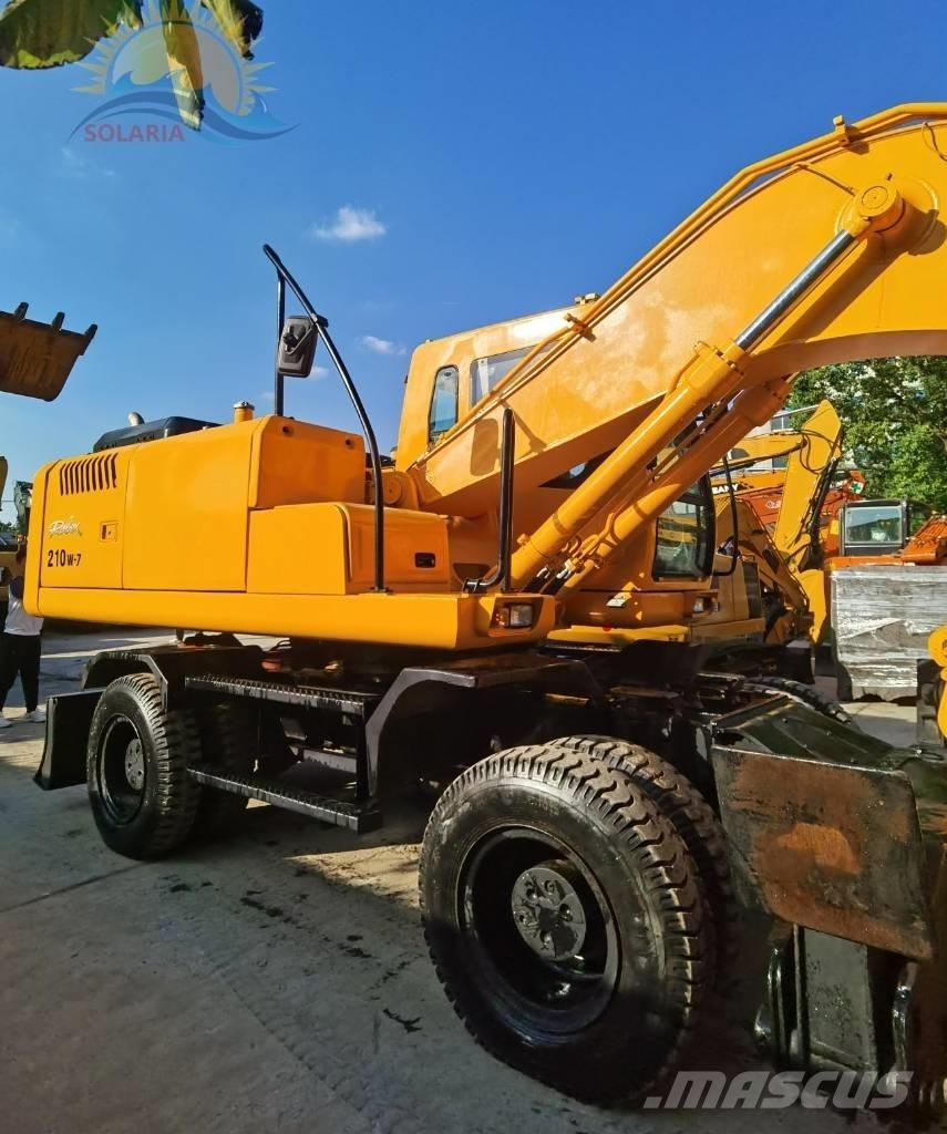Hyundai robex 210w-7 Kolová rýpadla