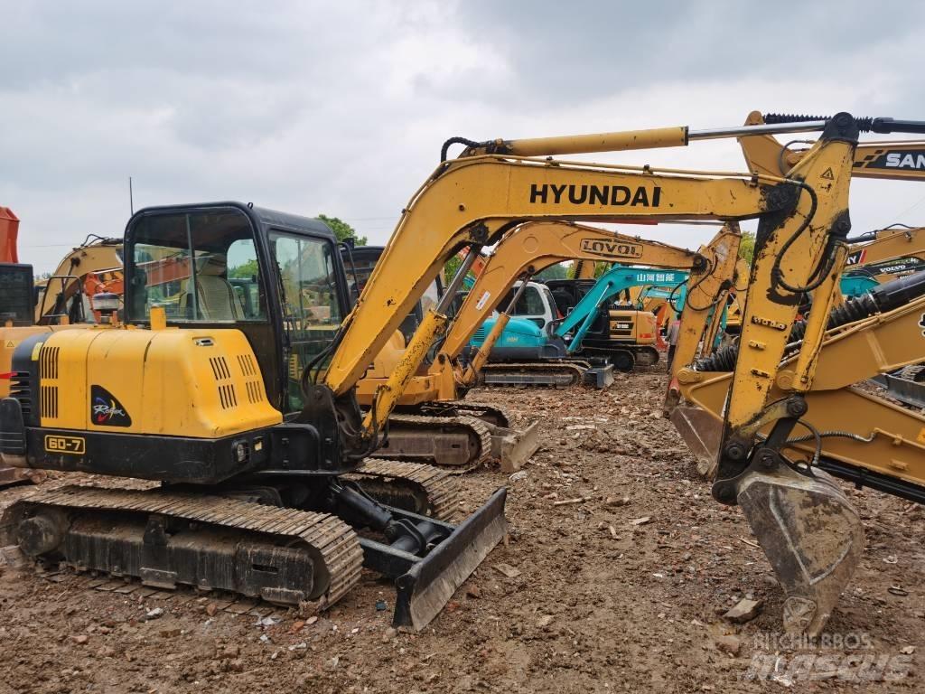 Hyundai R60 Pásová rýpadla