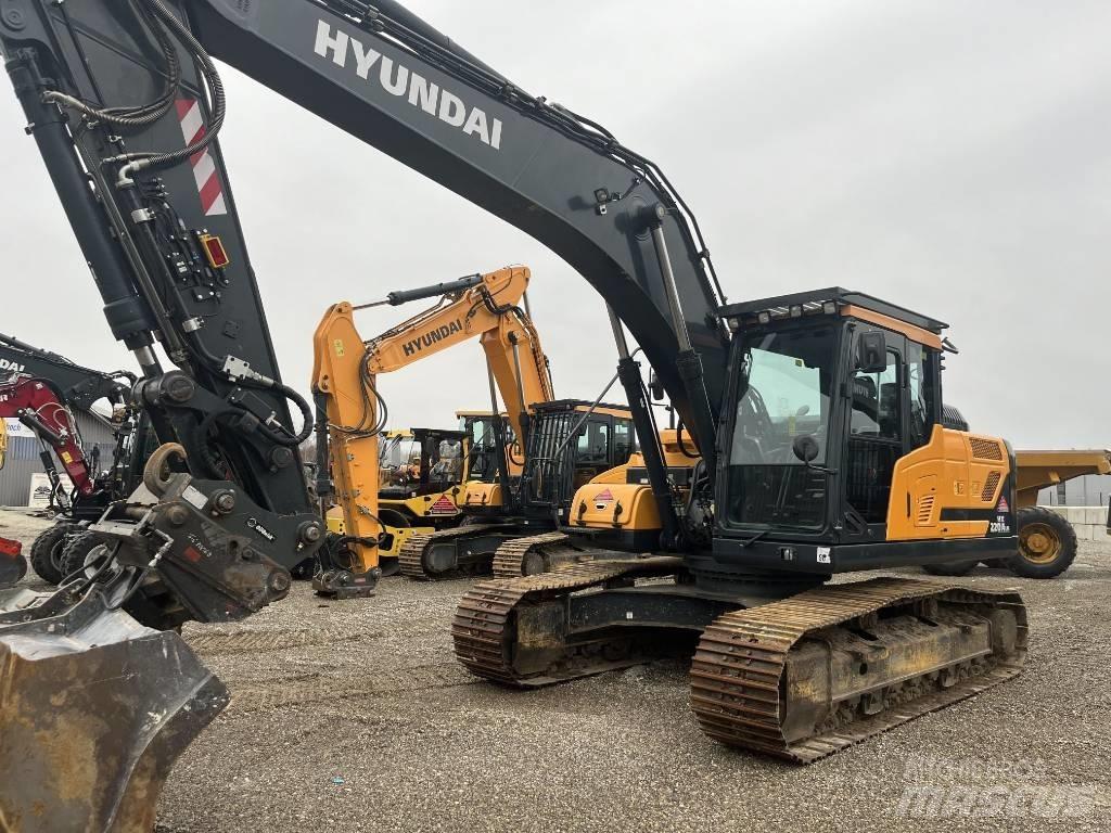 Hyundai HX 220 Pásová rýpadla
