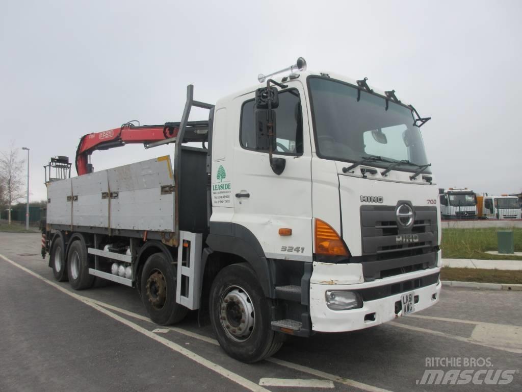Hino 700 Autojeřáby, hydraulické ruky