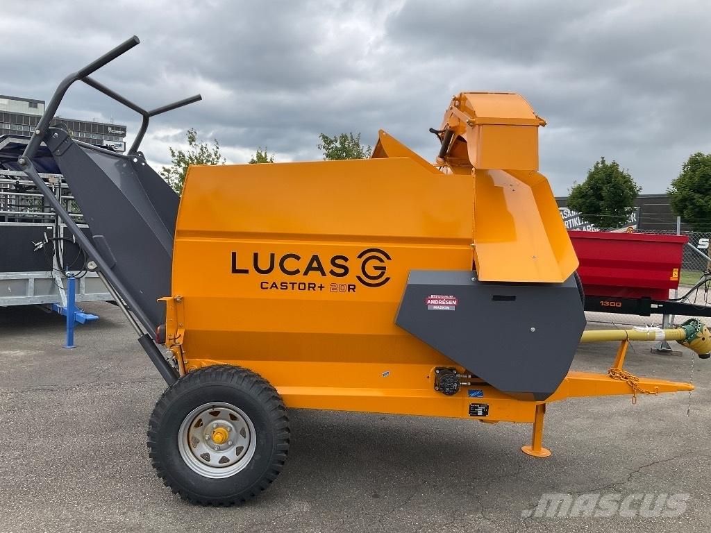 Lucas Castor + R 20 Drtiče a řezače balíků