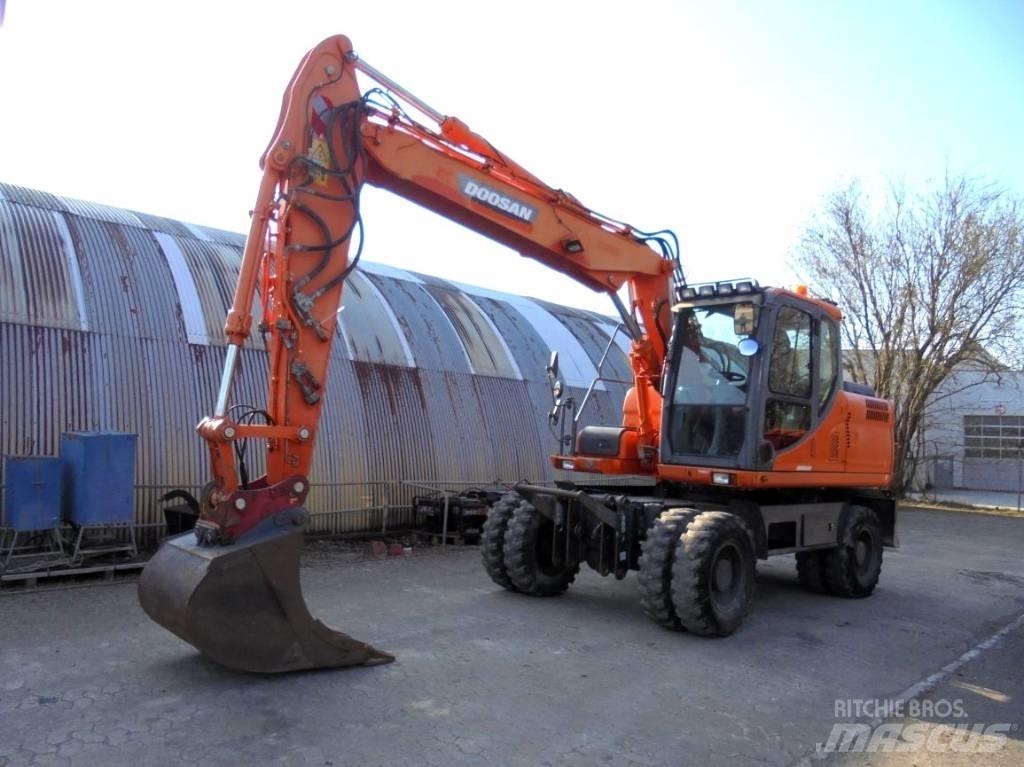 Doosan DX 160 W Kolová rýpadla