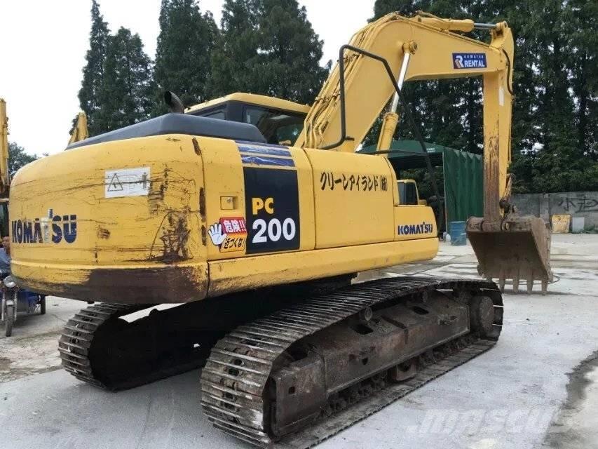 Komatsu pc200-7 Pásová rýpadla