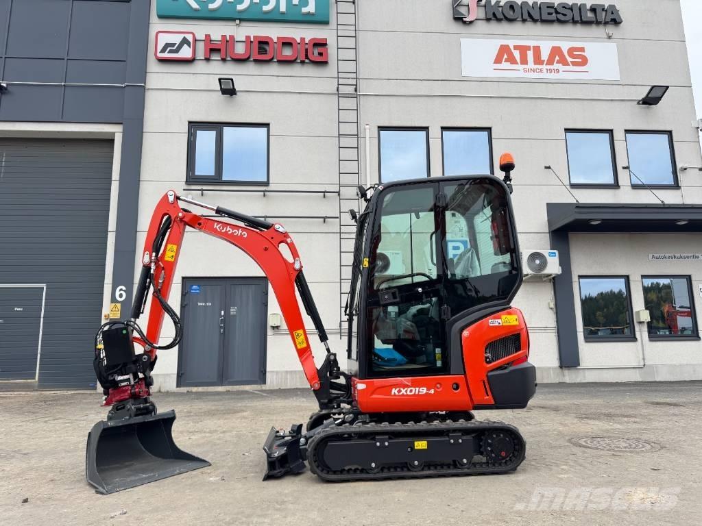 Kubota KX 019-4 Mini rýpadla < 7t