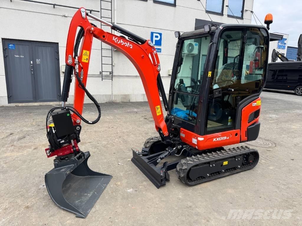 Kubota KX 019-4 Mini rýpadla < 7t