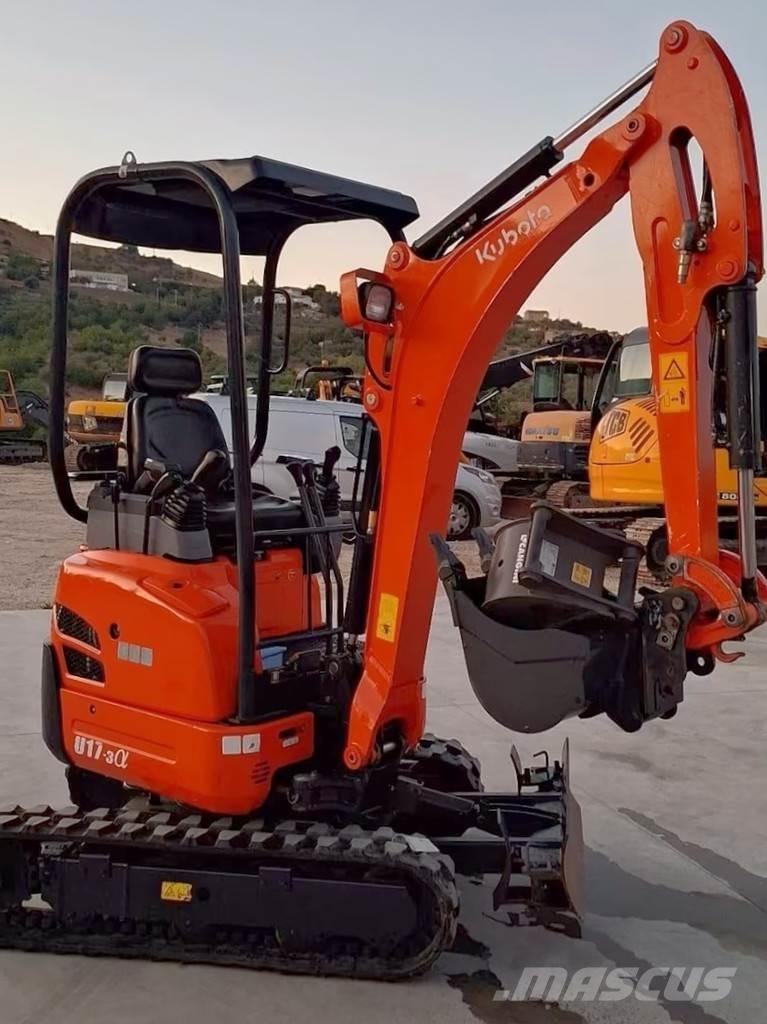 Kubota U17-3a Mini rýpadla < 7t