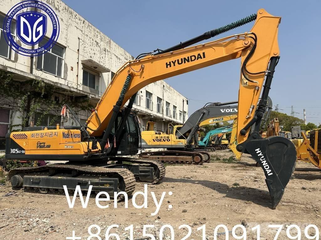 Hyundai 305LC-9S Pásová rýpadla