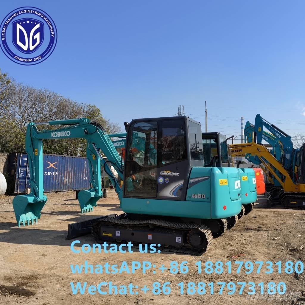Kobelco SK60-8 Mini rýpadla < 7t