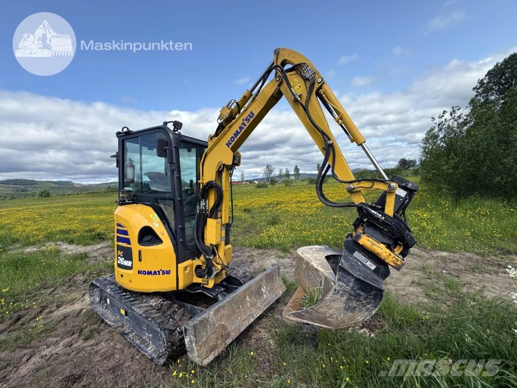 Komatsu PC 26 MR Mini rýpadla < 7t