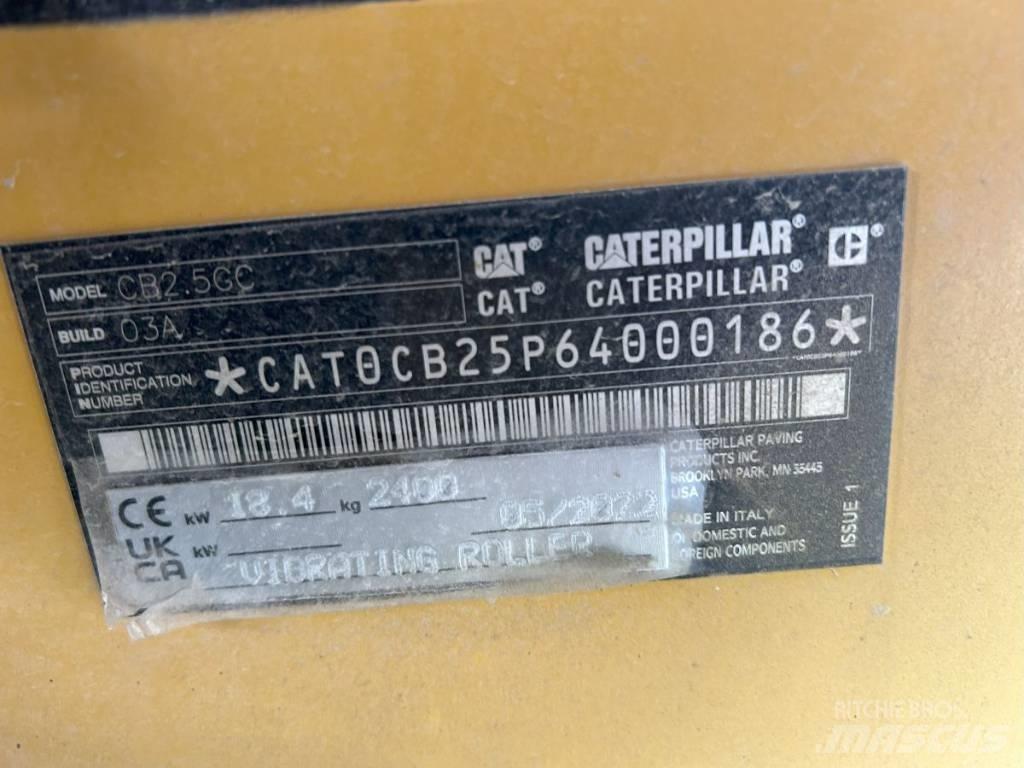 CAT CB 2.5GC Tandemové válce