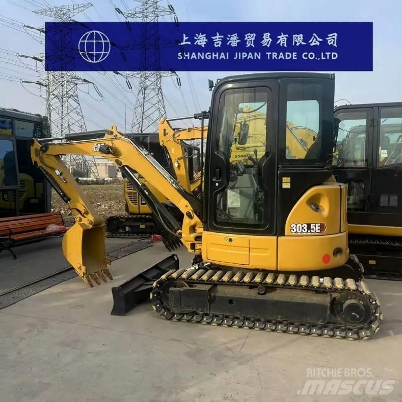 CAT 303.5 E Mini rýpadla < 7t