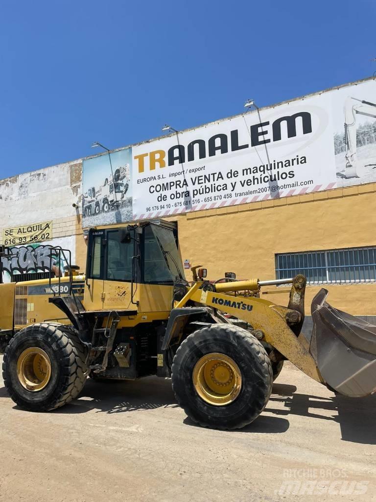 Komatsu WA 380 Kolové nakladače