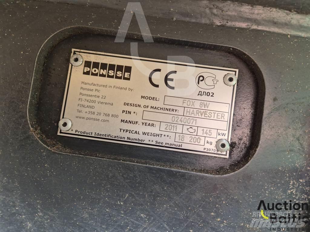 Ponsse Fox 8W Harvestory