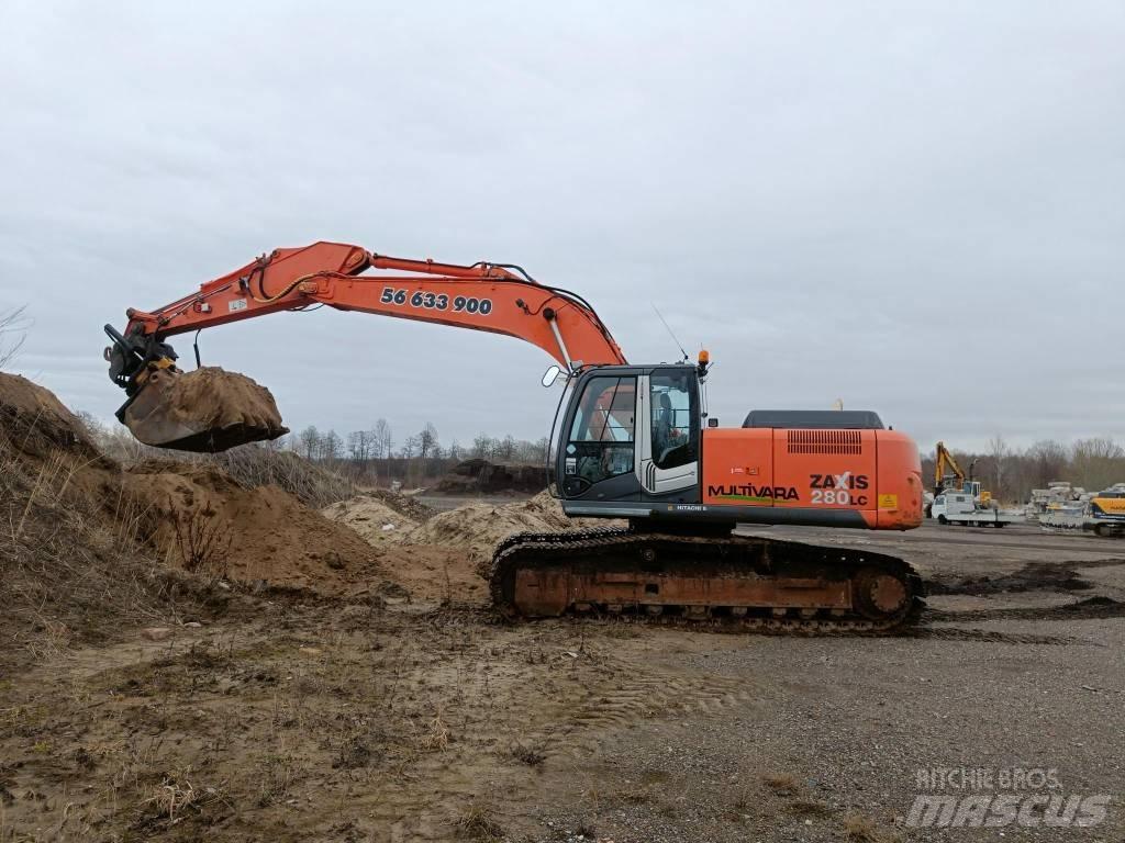 Hitachi ZX 280 LC-3 Pásová rýpadla