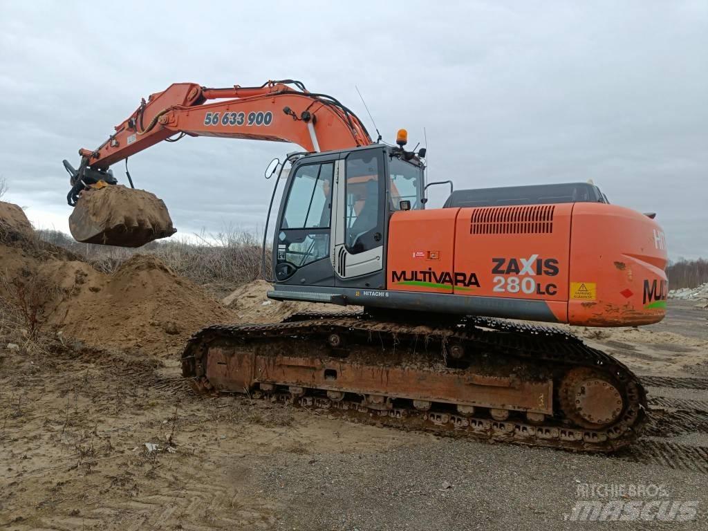 Hitachi ZX 280 LC-3 Pásová rýpadla