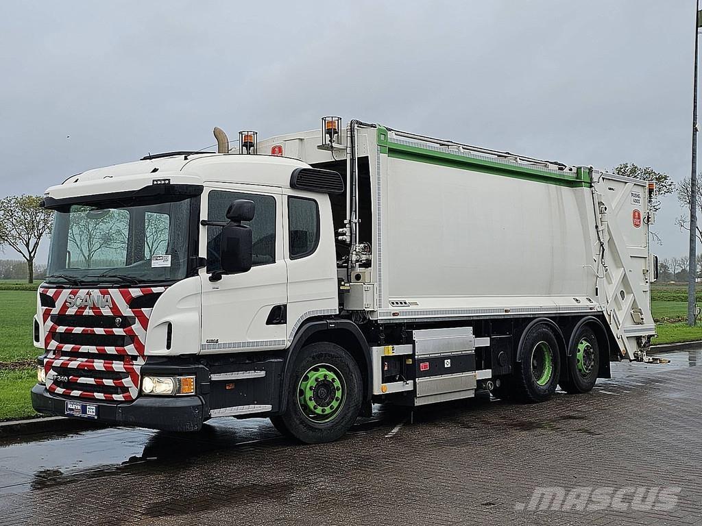 Scania P340 CNG Popelářské vozy