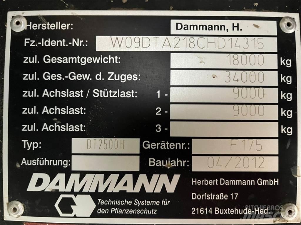 Dammann DT2500H Tažené postřikovače