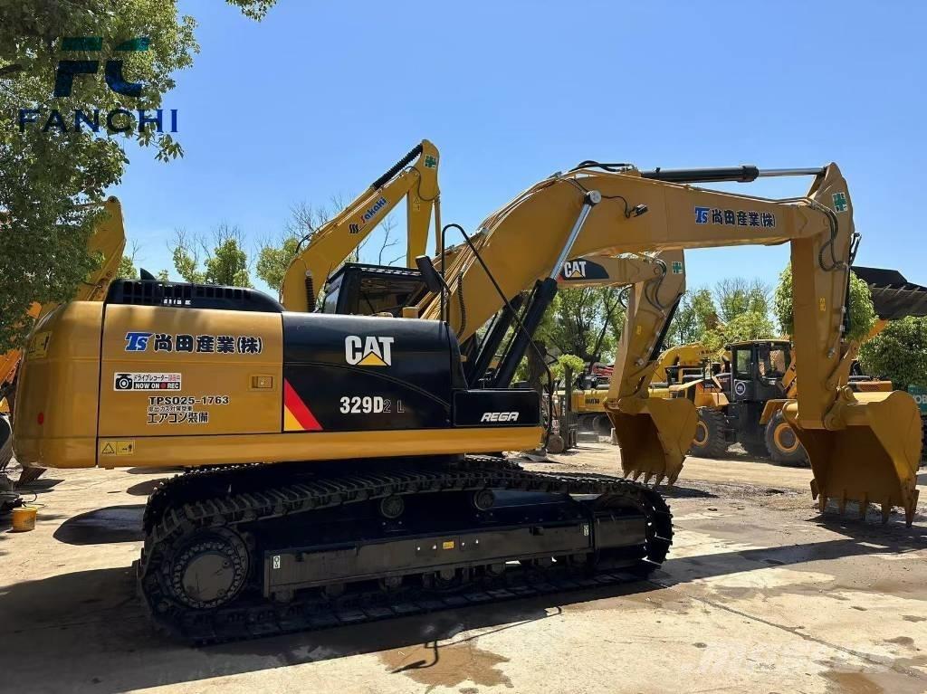 CAT 329d2L Pásová rýpadla