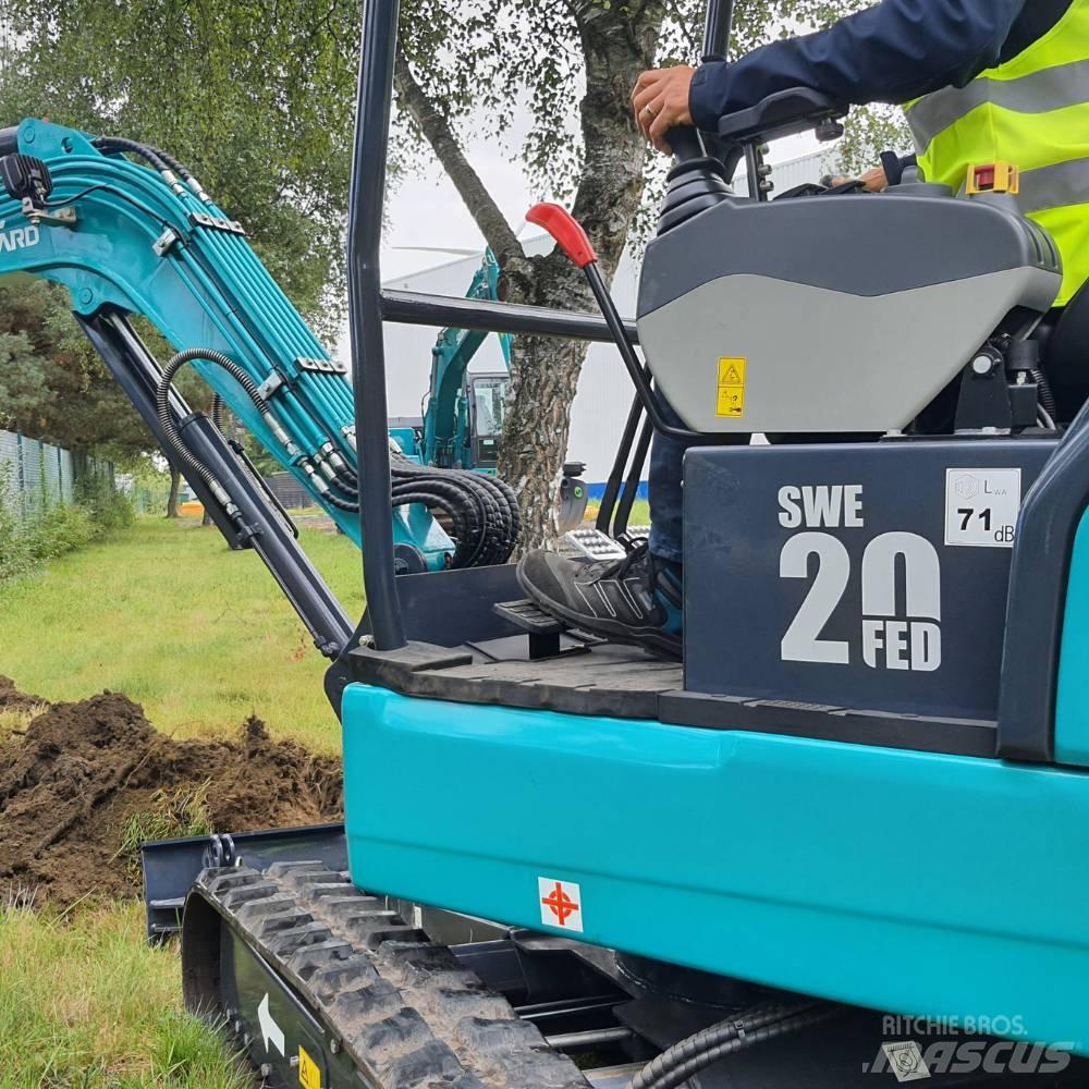 Sunward SWE20FED Mini rýpadla < 7t