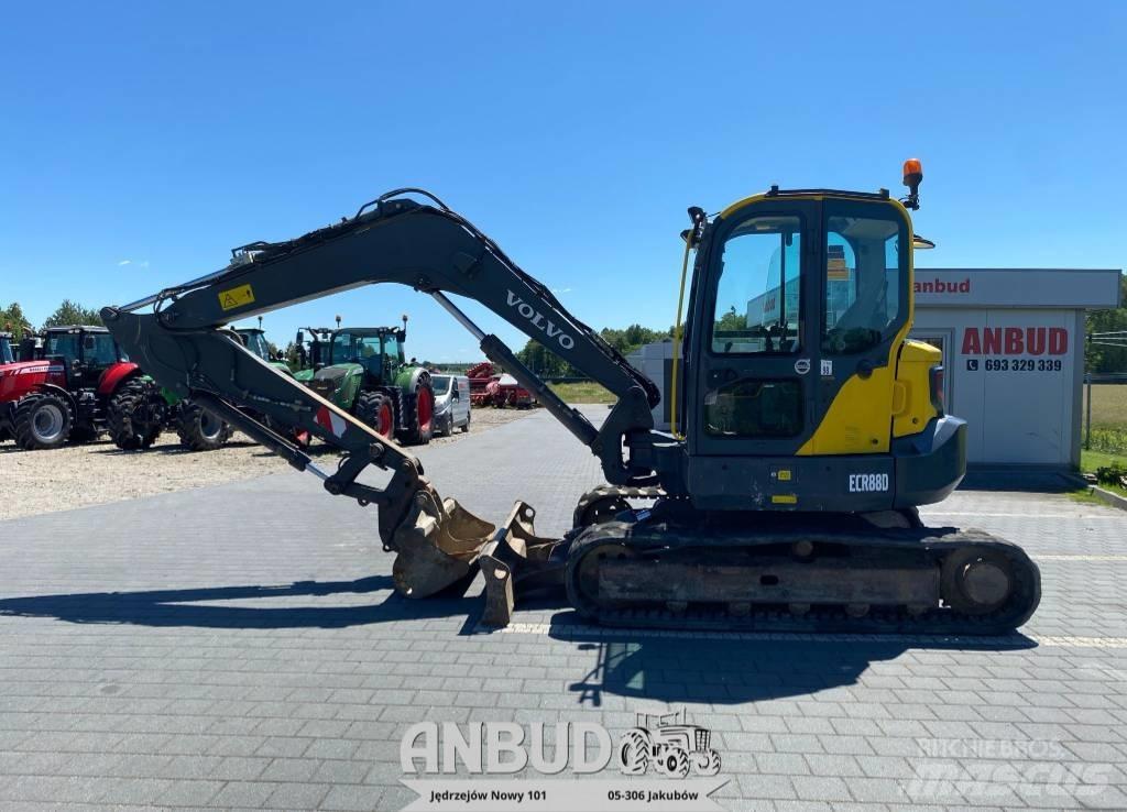 Volvo ECR 88 D Pásová rýpadla