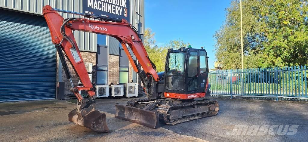 Kubota KX 080-4 Midi rýpadla 7t - 12t