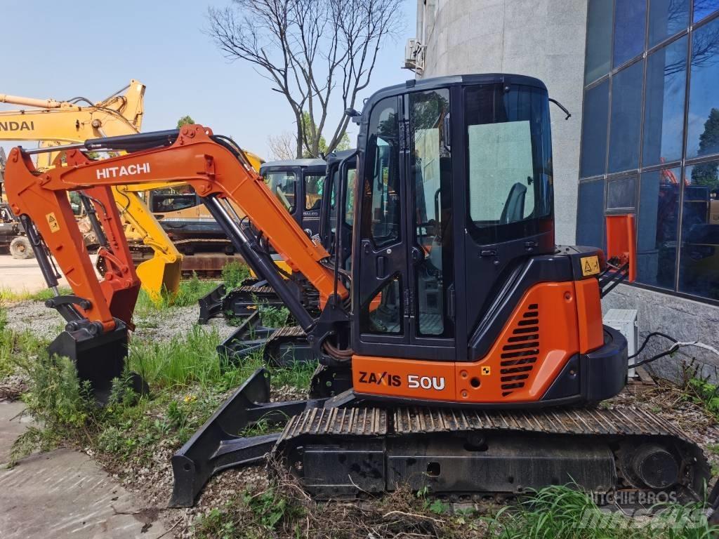 Hitachi ZX 50 U Mini rýpadla < 7t