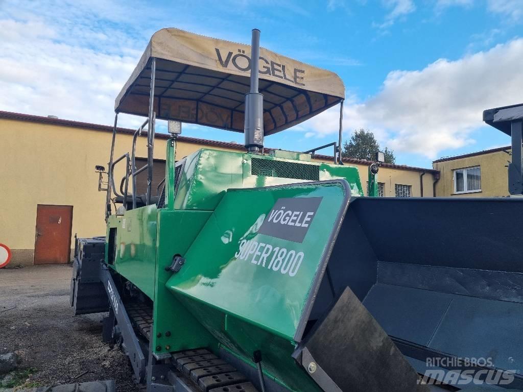 Vögele super 1800 Finišery