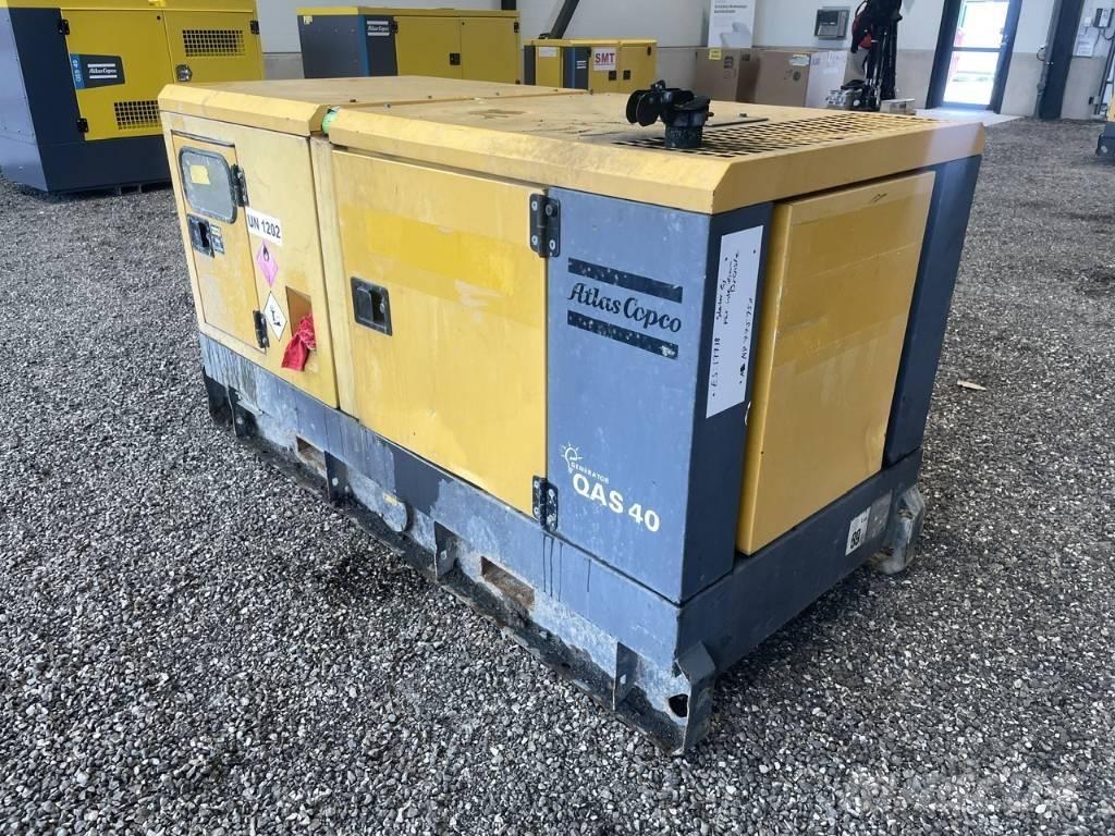 Atlas Copco QAS 40 Naftové generátory