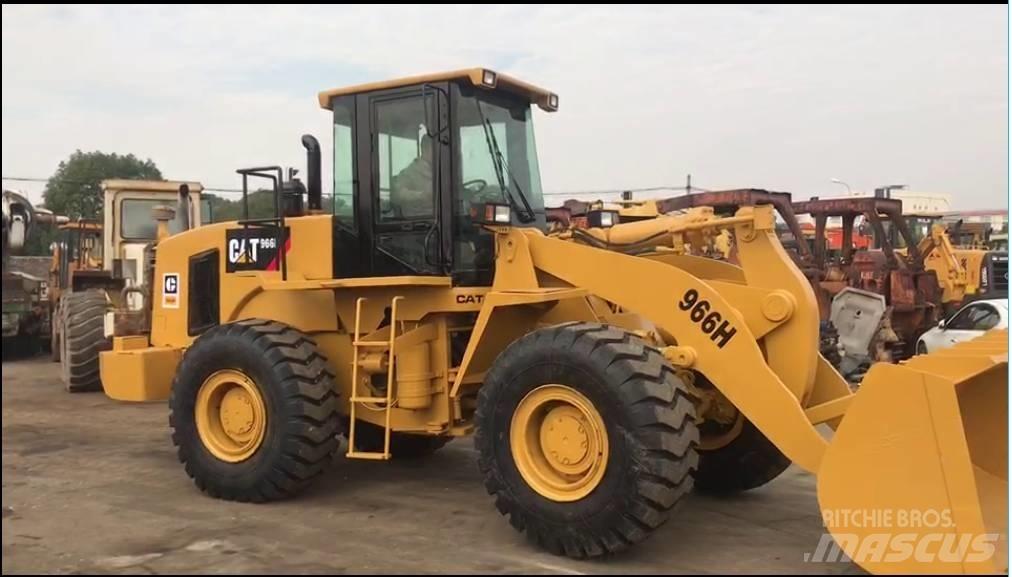 CAT 966H Kolové nakladače