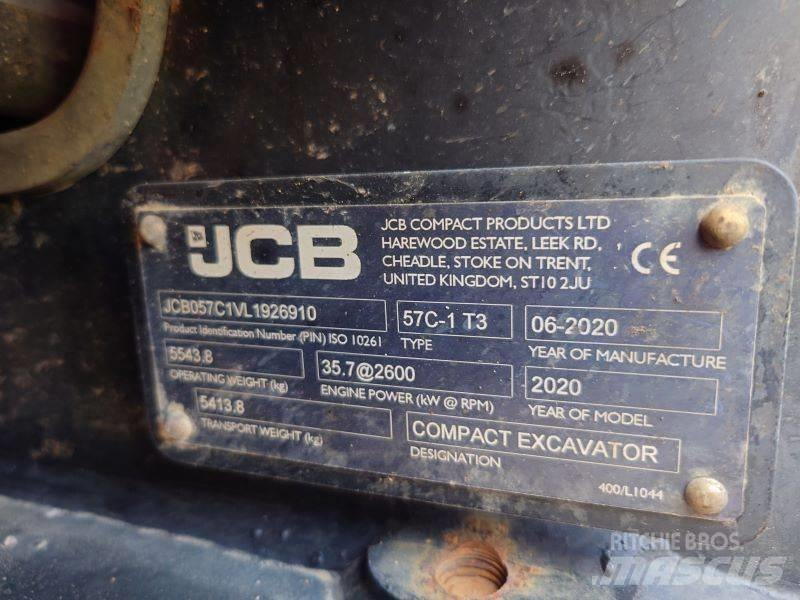 JCB 57 C-1 Mini rýpadla < 7t