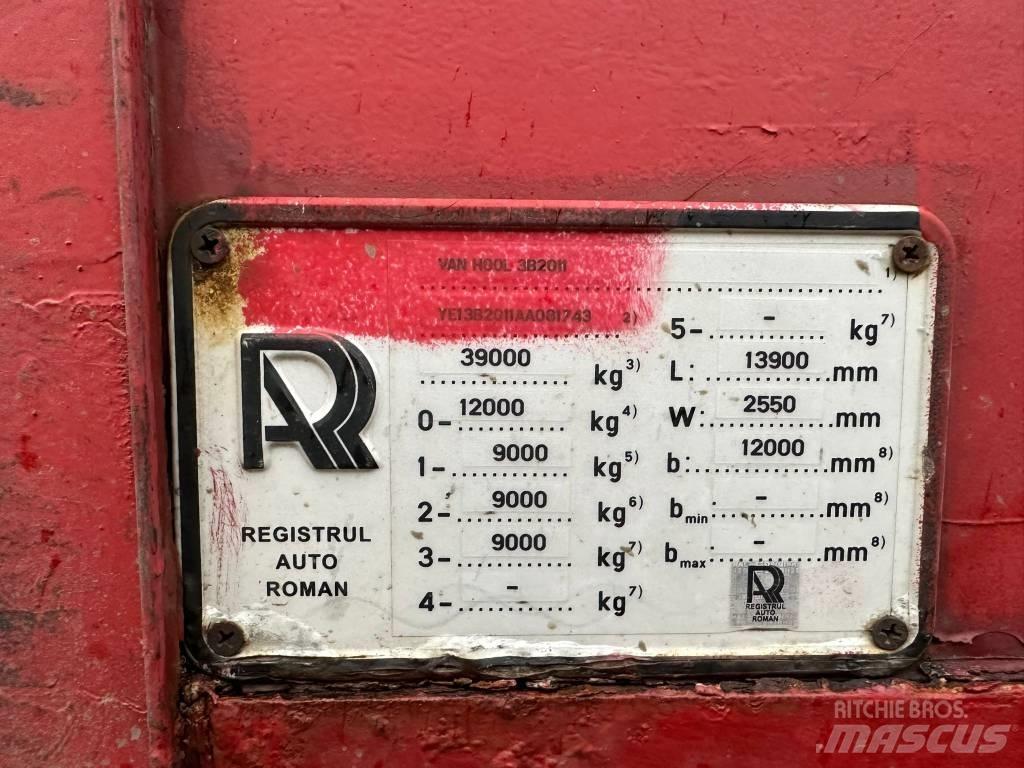 Van Hool 3 Axle Podvalníkové návěsy