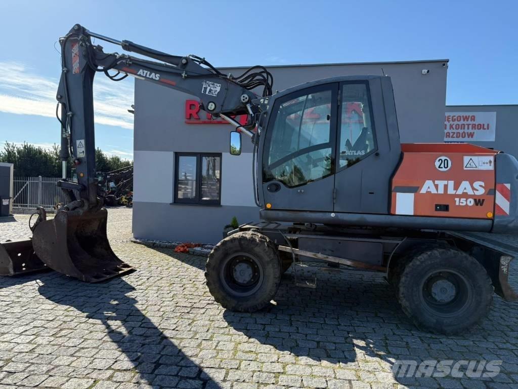 Atlas 150 W Kolová rýpadla