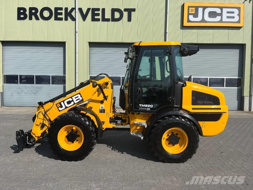 JCB TM 220 Teleskopické nakladače pro zemědělství
