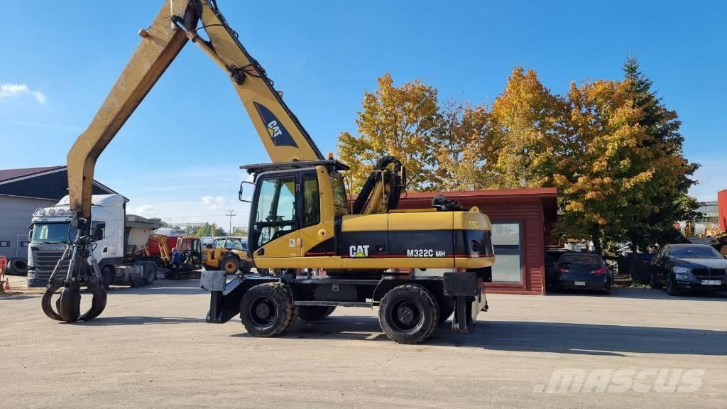 CAT M 322 C MH Stroje pro manipulaci s odpadem