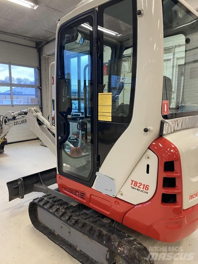 Takeuchi TB 216 Mini rýpadla < 7t