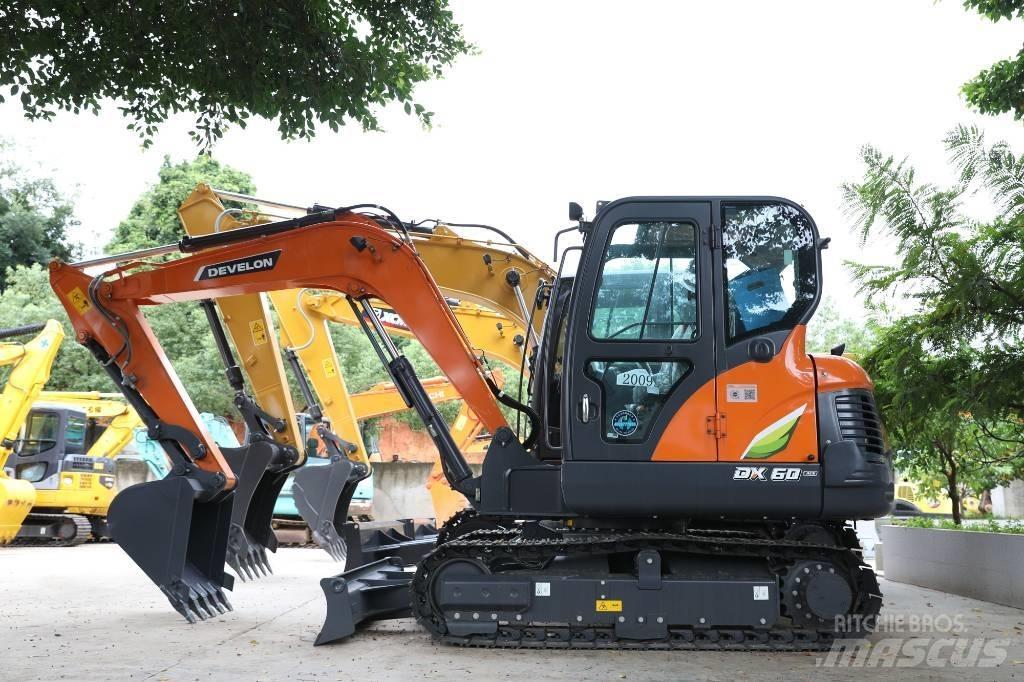 Doosan DX 60-10 Mini rýpadla < 7t