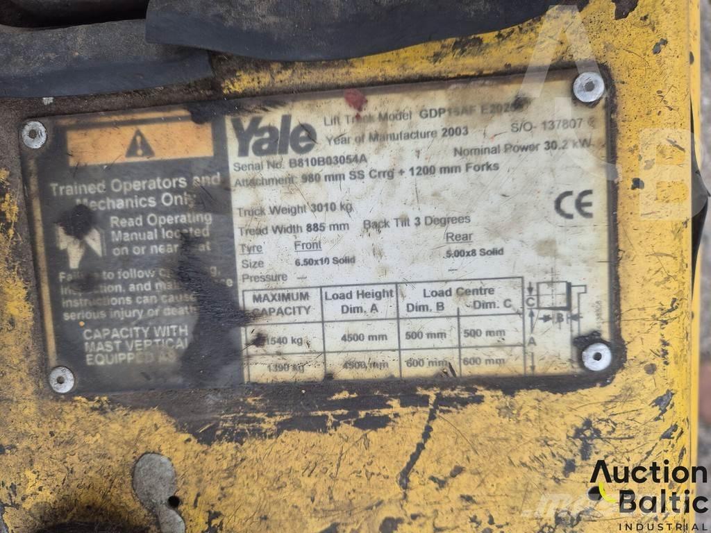 Yale GDP16AF Dieselové vozíky