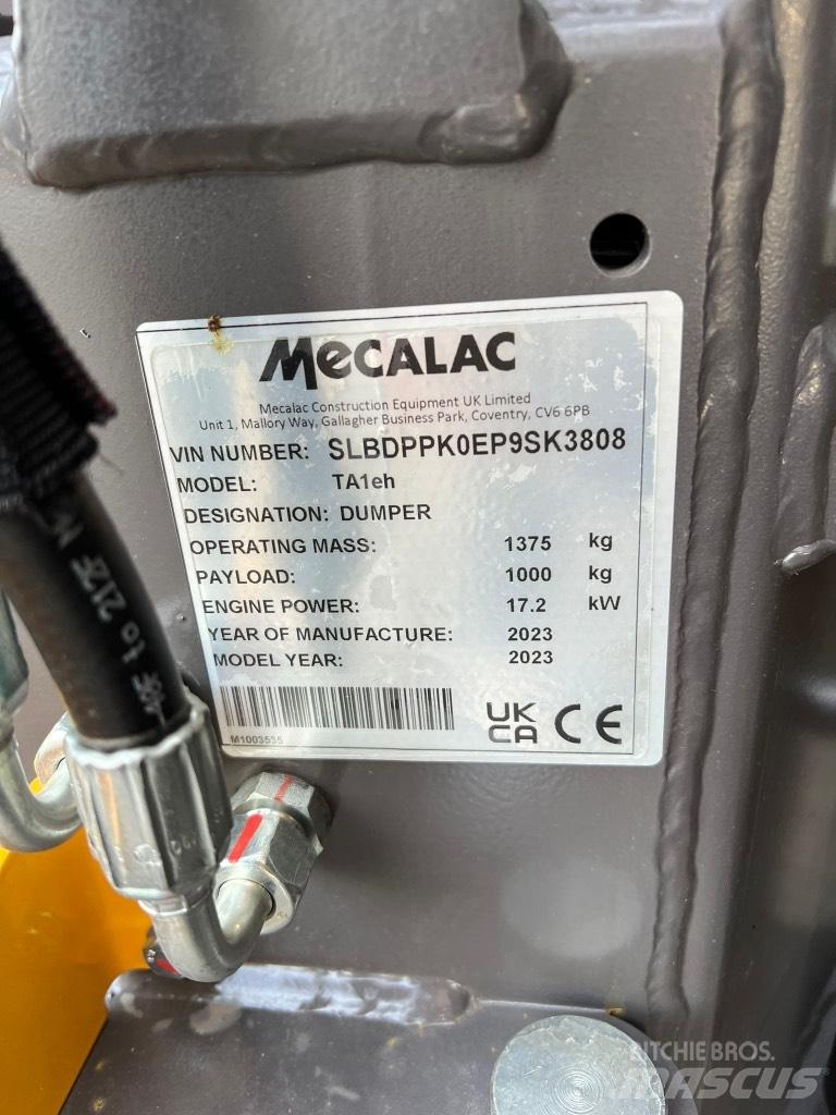 Mecalac TA 1 EH Kloubové dempry