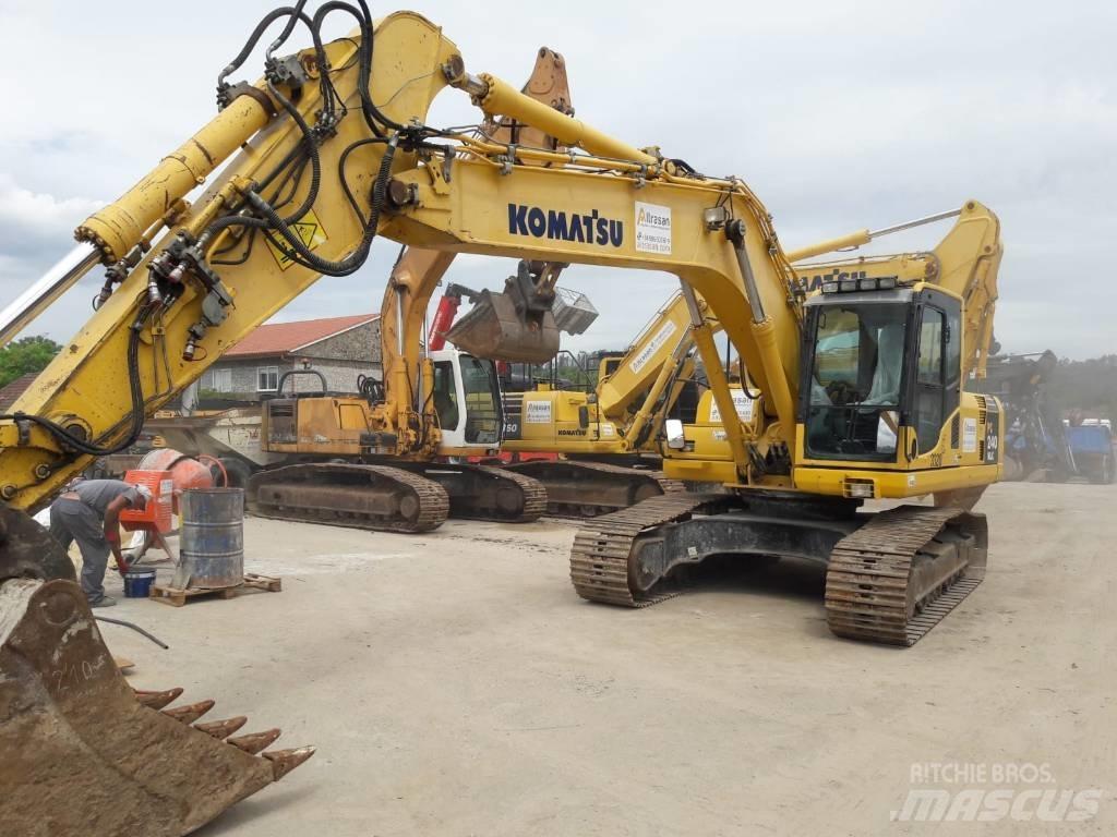 Komatsu PC240NLC-8 Pásová rýpadla