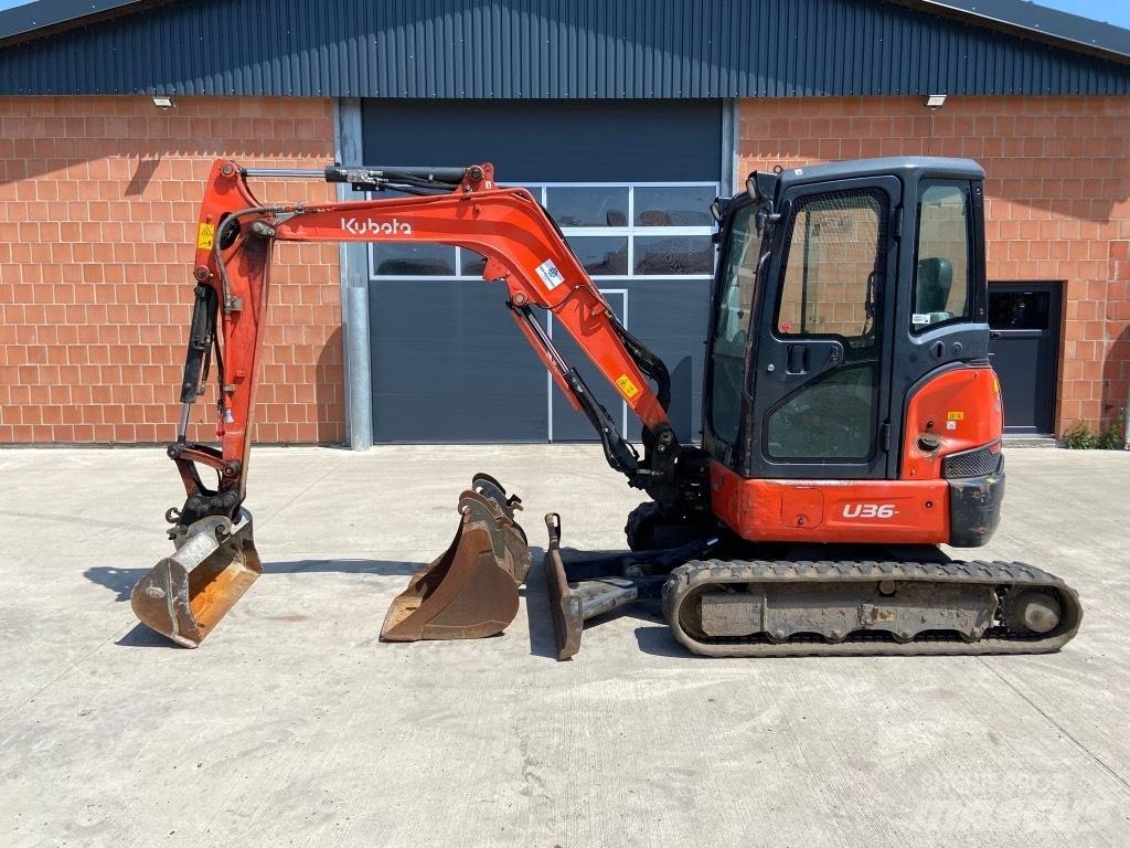 Kubota U 36-4 Mini rýpadla < 7t