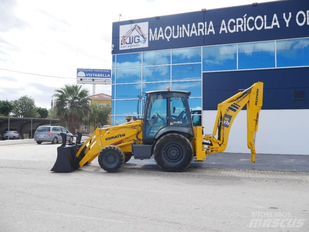 Komatsu WB 97 R Rýpadlo-nakladače