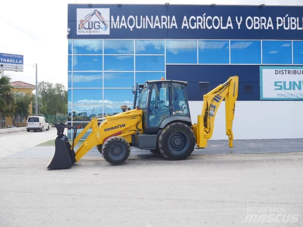 Komatsu WB 97 R Rýpadlo-nakladače